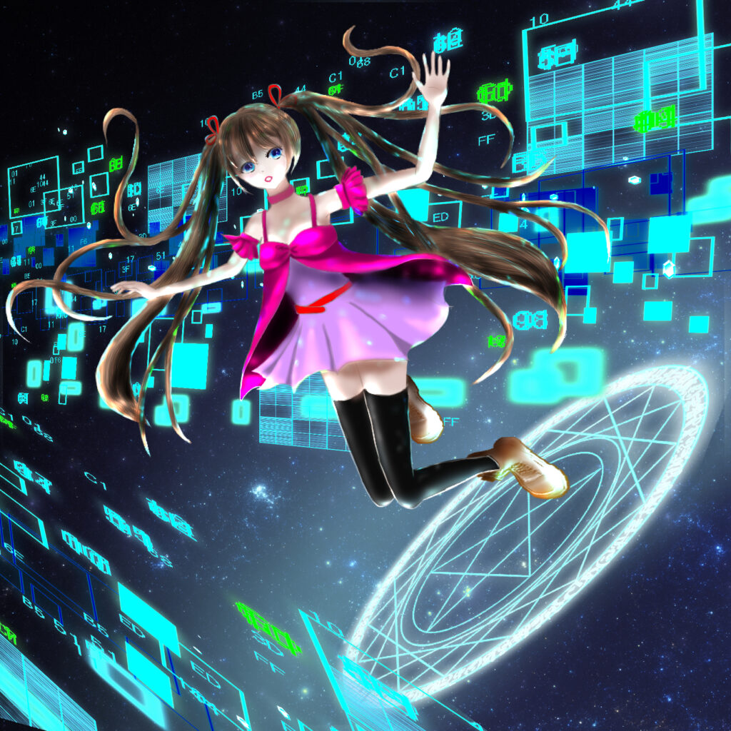 NFTでも販売した自作のデジタルアート作品 - じゅりあぶろぐ